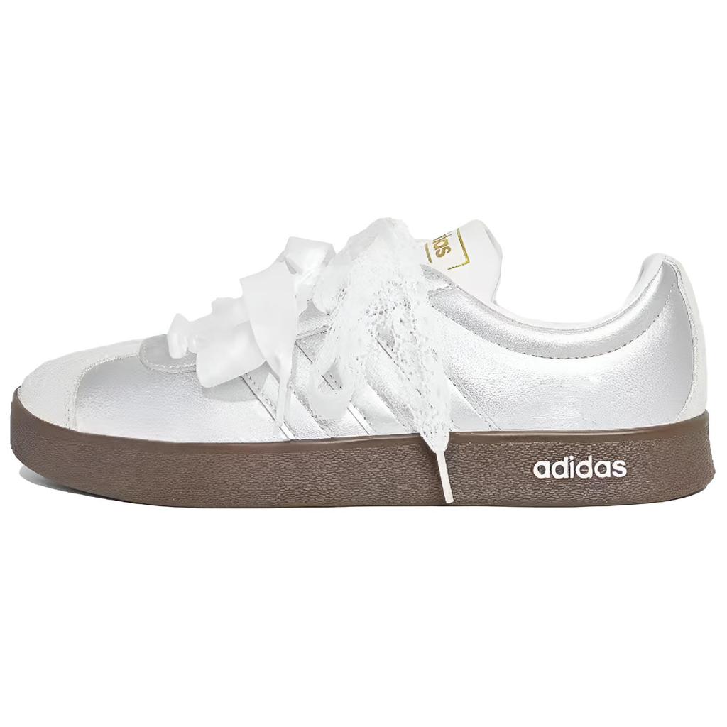 Adidas VL COURT 2.0 Galaxy Artificial Leather Lightweight Breathable Low top Skateboard Shoes Women's ID6015()