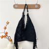 Tassel Hand-woven Tote Bag Women's Summer New Fashion Trend Hollow Versatile Shoulder Armpit Bag