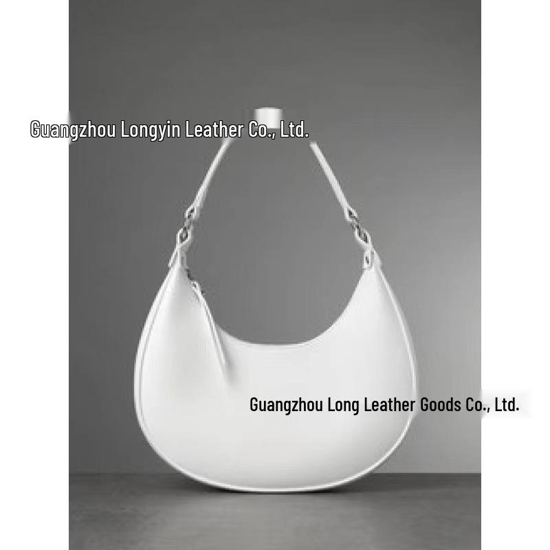 2025 Trend: Women's Crossbody Half-Moon Handbag - Fashionable, Light Luxury, High-End, Large Capacity Shoulder Bag