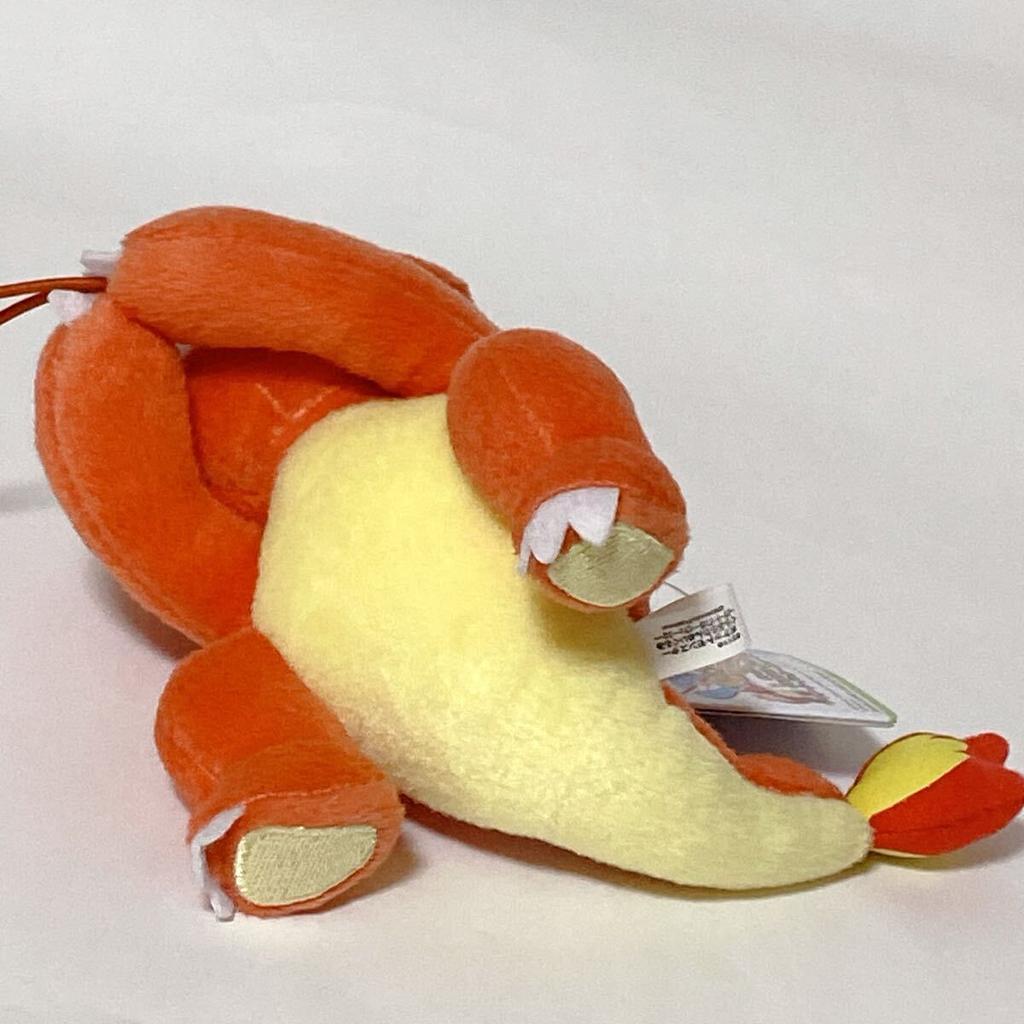 Plush Toy Prize Item Unused Plush Hanging Type with Elastic Bandai Spirits Pokémon "Guraburarin Charmeleon" (6637) Mascot,