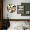 High-Quality Vintage High-Quality Mediterranean High-Quality Wooden High-Quality Wall High-Quality Clock High-Quality Living Interior Space
