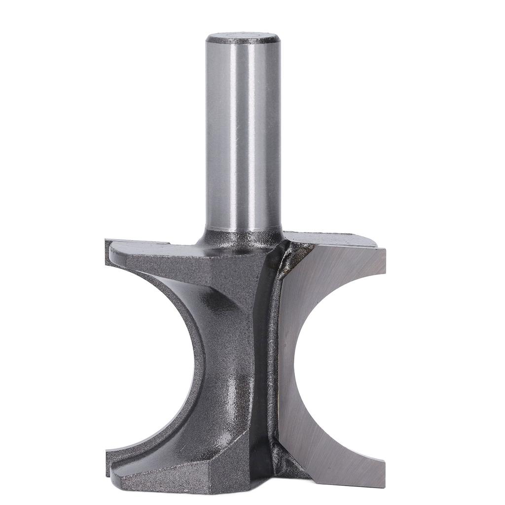 Bullnose Router Bit 12in Shank 1 14in Bead Diameter Tungsten Steel Half Round Bearing Router Bit