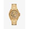 Oversized Callum Gold-Tone Watch MKO1241