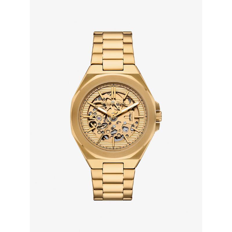

Большие часы Michael Kors Callum с золотистым покрытием MKO1241 золотой