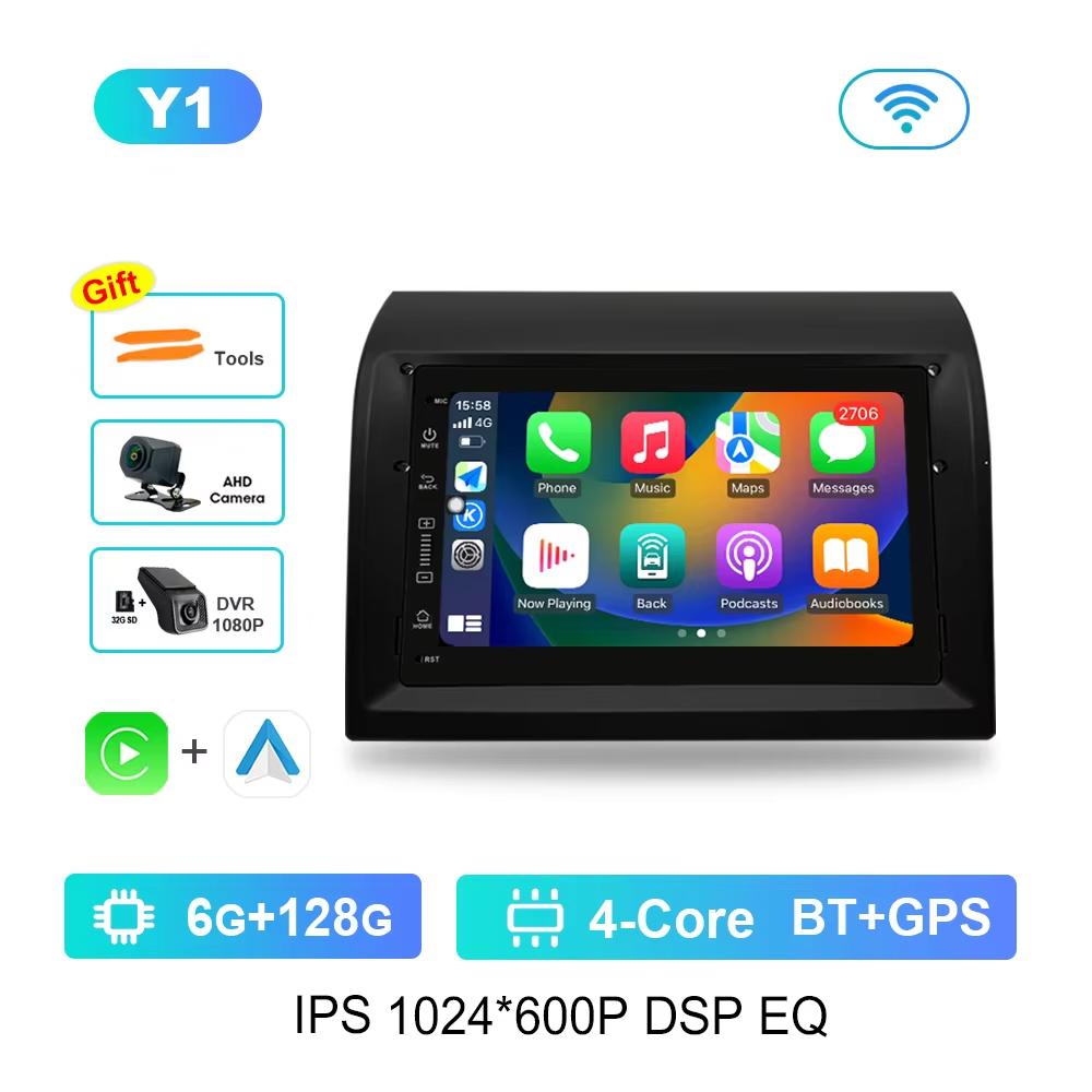 Android Car Radio Multimedia Video Player 7 Inch for Fiat Ducato 2006 - 2016 DSP Stereo GPS Bluetooth HD Touch Screen Carplay