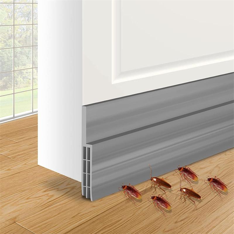 Silikon Türdichtungsstreifen Stark Klebend Staub- und Schallisolierung Wetterabdichtung Energiesparend Windstopper Dichtungswerkzeug