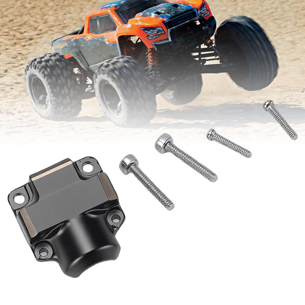 RC Front Axle Cover Fit for SCX30 1Celsius30 RC Crawler Car Upgrades Parts Brass 4g Electrophoretic Black Coating
