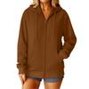 Womens Hoodies Fall Game Day Sweatshirts  Casual Long Sleeve Loose Coat Fall Hoodie Sweatshirt