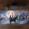 Anime Mouse Pad Roronoa Zoro One Piece Computer HD printing Gaming Mousepad PC Keyboard Carpet Non-Slip Office esports Desk Mat