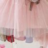 Baby Girl Solid Color Princess Dress: Infant & Toddler Summer Mesh Patchwork Outfit (0-3 Years)