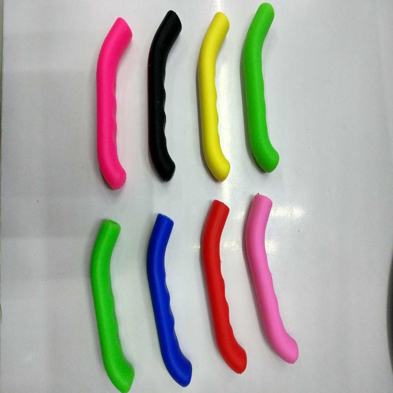 1Pair Bike Brake Lever Cover Silicone Brake Lever Grip Protector Anti-Slip Brake Handle Protection Covers Sleeve