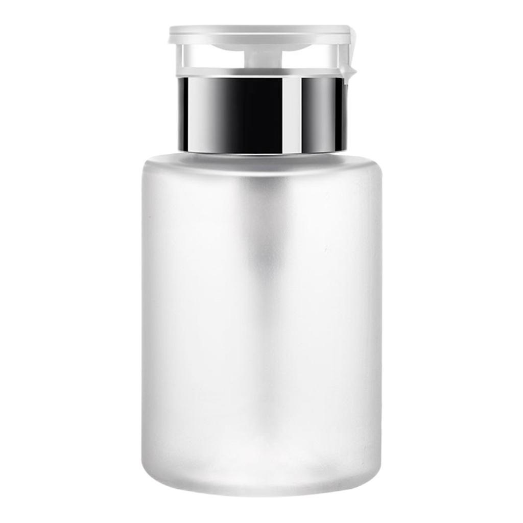 Space-Saving Nail Polish Storage Bottle with Efficient Empty Remover Pump