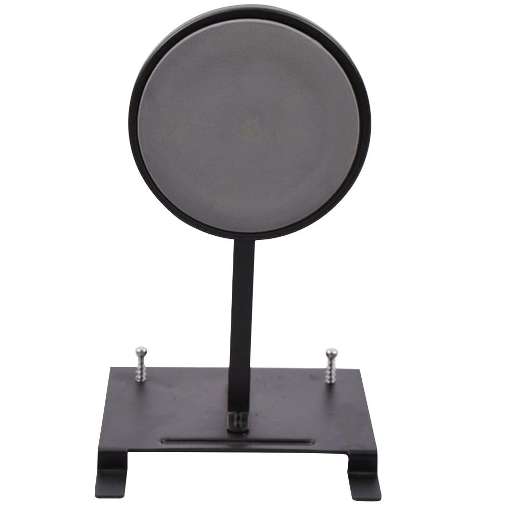 White Steel Bass Drum Practice Pad Double Kick Trainer Mute Drumming Pedal Accessory Silent Footwork Tenor Practice Kit