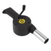 Luftgebläse Mini Hochtemperaturbeständig Einfache Reinigung Handheld Tragbar BBQ-Ventilator Schwarz