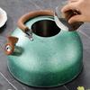Stainless Steel Stove Water Kettle Flat Bottom Teapot Star Point Whistle Kettle  Induction Cooker