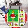 American Christmas Comedy How the Grinch Stole Christmas carpet Household goods decoration anti slip home table and chair mat aisle door mat carpet 5