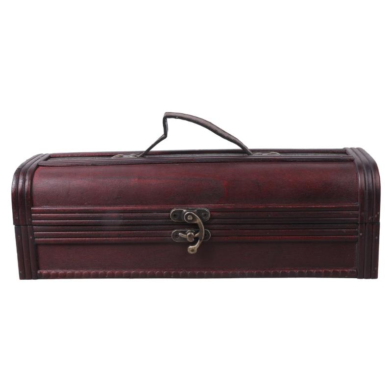 

Європейський дизайн Міцний дерев яний ящик-дисплей для вина з м якою підкладкою для поціновувачів вина та колекціонерів Рішення для зберігання