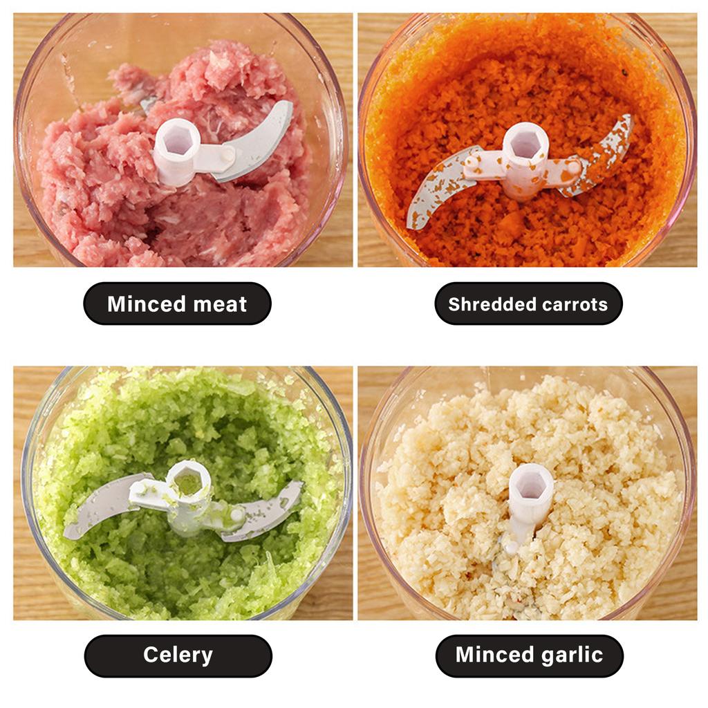 Efficient Hand Operated Vegetable Cutter Large Capacity Food Processor Practical Kitchen Gadget For Busy Households