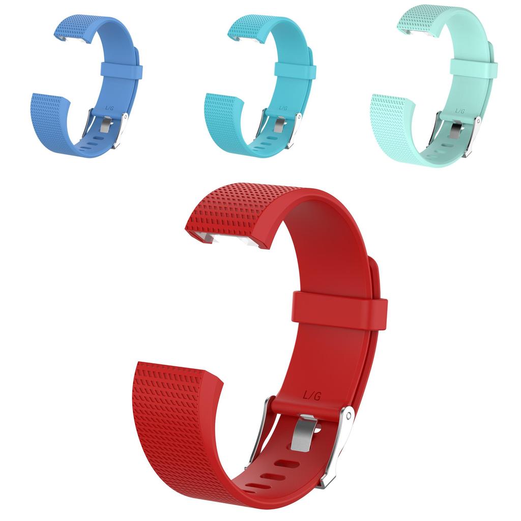 Fitbit Charge2 Cinturino Sostitutivo in Silicone a Rete TPE da Polso in Bianco Rosa Nero Caffè Rosa Lime Blu Navy Viola Cielo Roccia Viola Chiaro Grigio Chiaro Cielo