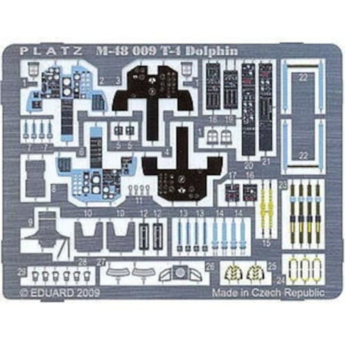 

PLATZ 1/48 Etching Parts for JASDF T-4 () Plastic Model Parts M48-9