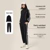 Women's Easy Care Stand-up Collar Knit 2-Piece Set