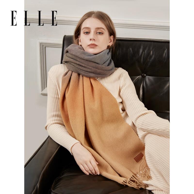 ELLE Women's 100% Merino Wool Scarf