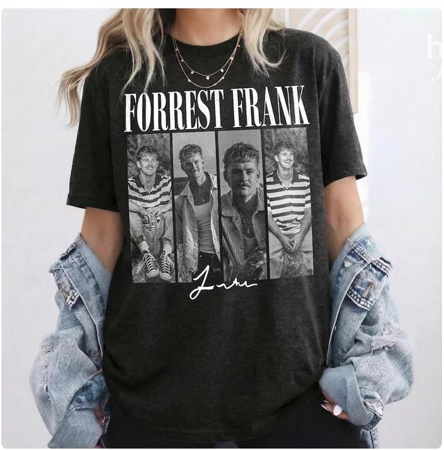Forrest Frank Shirt Christian Music Singer Vintage Tour Fan Tee L