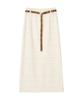 Biteoseljeu Gloria Knit Long Skirt - Ivory