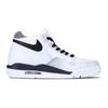 Nike Flight Legacy Norman Horse Résistant à l'abrasion Antidérapant Mi-haut Vintage Chaussures de Basketball Homme Lavis d'encre BQ4212-101(Équipe28-)