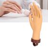 Nail Art Practice Hand Flexible Bendable Mannequin Hand Fake Hand for Nail Art Practice with Bracket