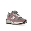 New Balance 991v1 Hergestellt in England Sehnsüchtiges Malve Damen Sneaker Rosa Legierung Geräucherte Perle W991PGG