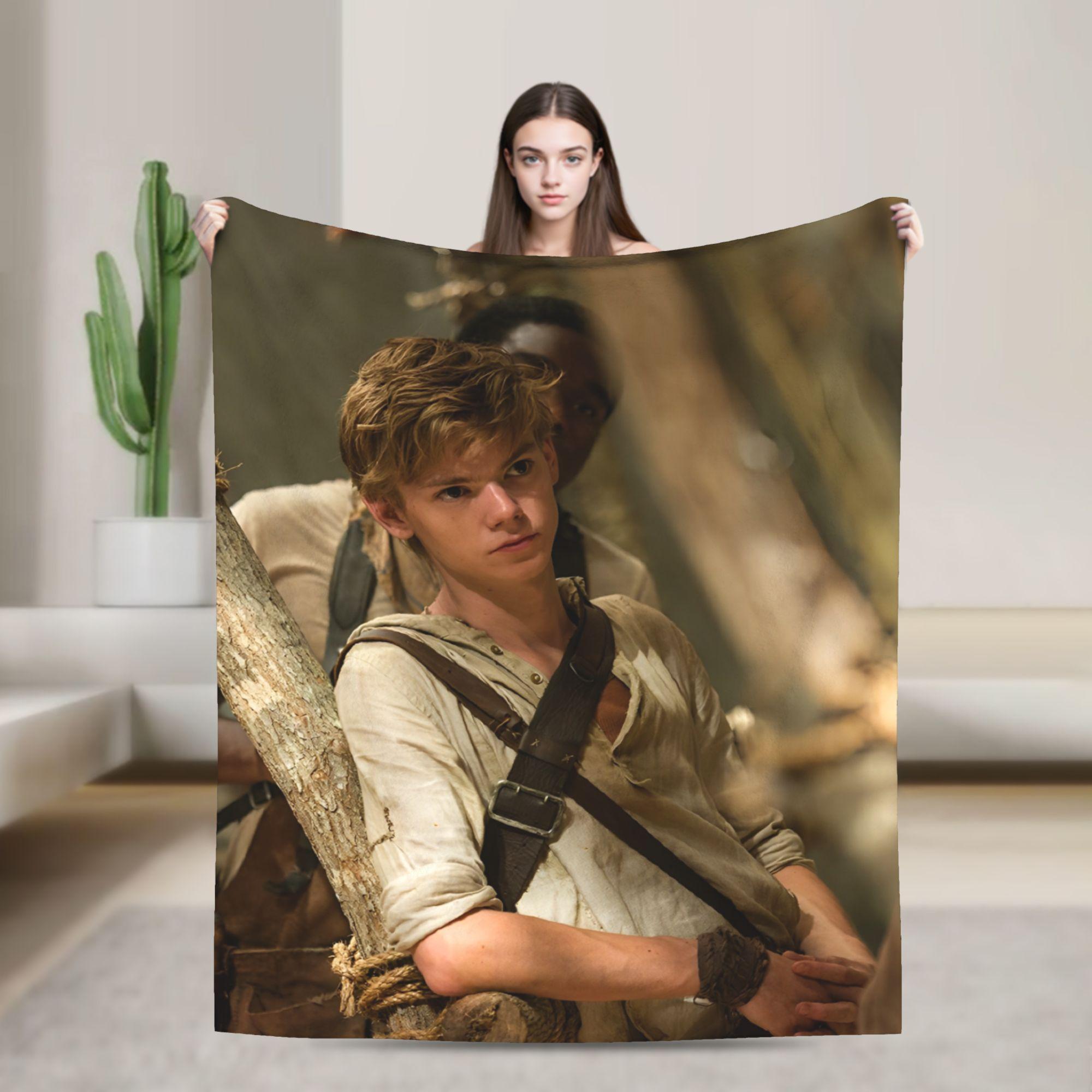 

The Maze Runner Blanket Newt X Thomas Airplane Travel Flannel Bedding Throws For Couch Bed Super Warm Custom Quality Bedspread 30x40in
