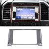 Chrome Dashboard GPS Navigation Panel Decoration Frame Trim Cover for Ford F150