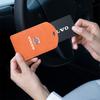 Suede Leather Car Smart NFC Card Key Case Protector Accessory For Volvo ES90 EC40 EX40 EM90 XC90 V90 V60 XC60 V40 S80 S60 S90