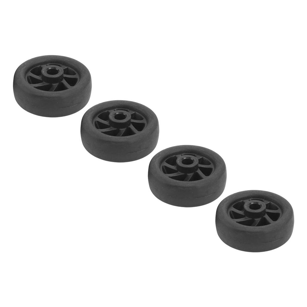 4pcs Suitcase Wheels Replacement Durable Silent PVC Swivel Luggage Caster Wheels Repair