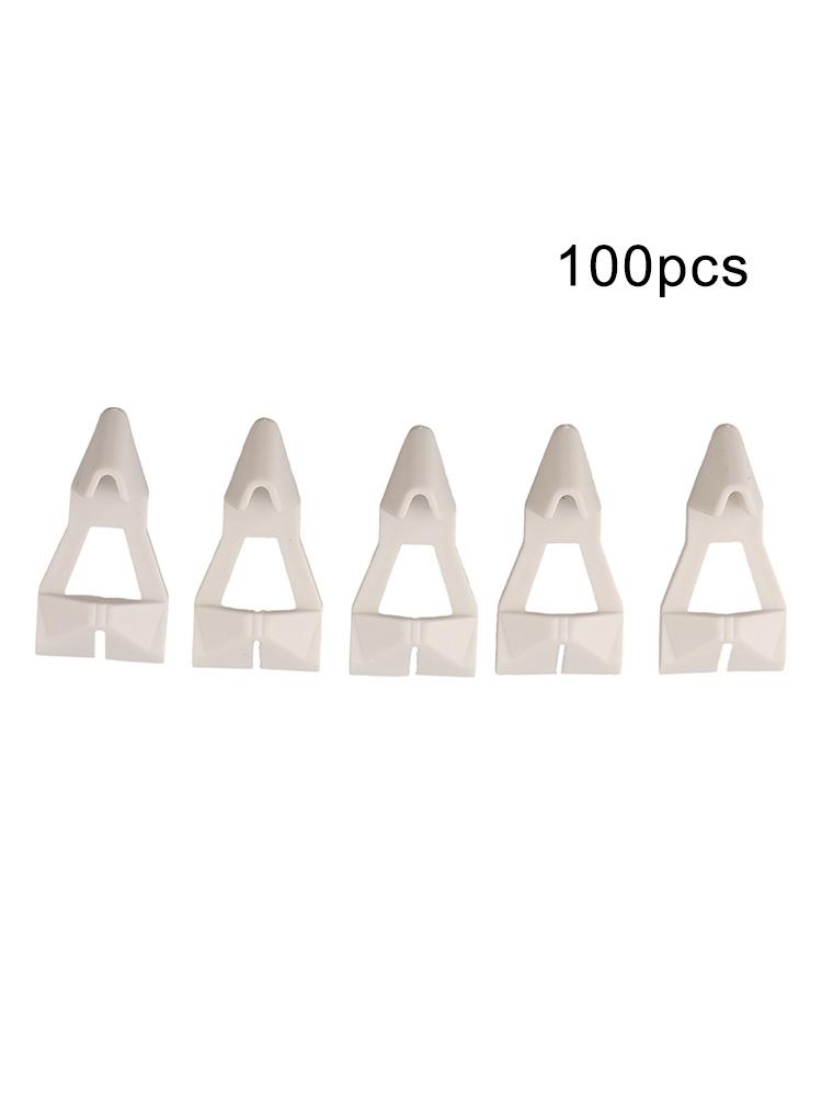 Accessories Plastic Shelf Pins Self-locking Design Stable Triangular Structure Thickened Plastic High Stability