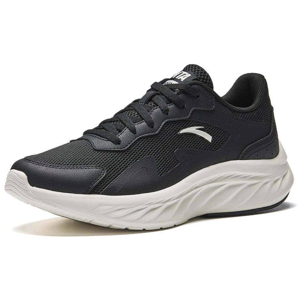 New Anta Lightweight And Breathable Low Top Casual Running Shoes Women's Black 922525522-4