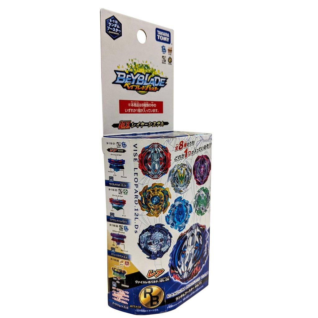 Beyblade Burst B-118 Random Booster Vol.11 Weiss Leopard.12L.Ds