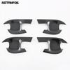 Side Door Handle Bowl Cover Trim For Kia Mohave Borrego     2024 2025 Carbon Fiber Protection Cap Accessories