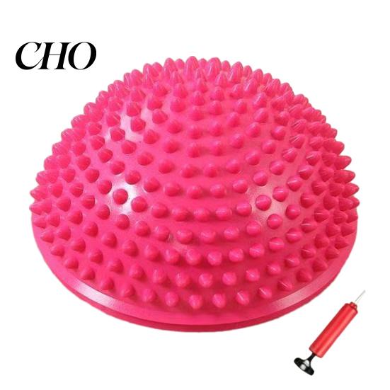 Sensory Development Toy Balance Ball Anti-Slip Thickened Base Hemispheric Massage Design Colorful Non-turning Trainer Preschool Activity Family