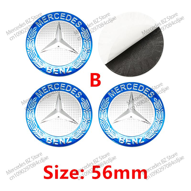 4pcs 56mm 60mm 75mm Car Wheel Center Logo Hub Cap For Mercedes Benz AMG Apple Tree W211 W205 W213 W203 C218 A207 CLA CLS E Class