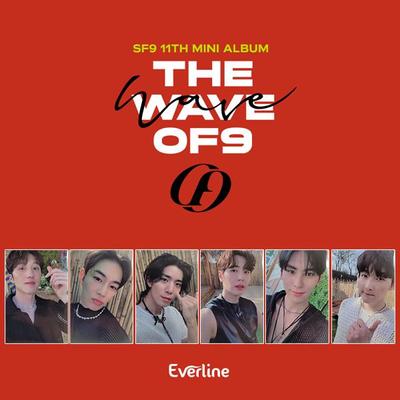 (6ks sada) SF9 11th Mini Album – The Wave Of9 [Everline Photocard]