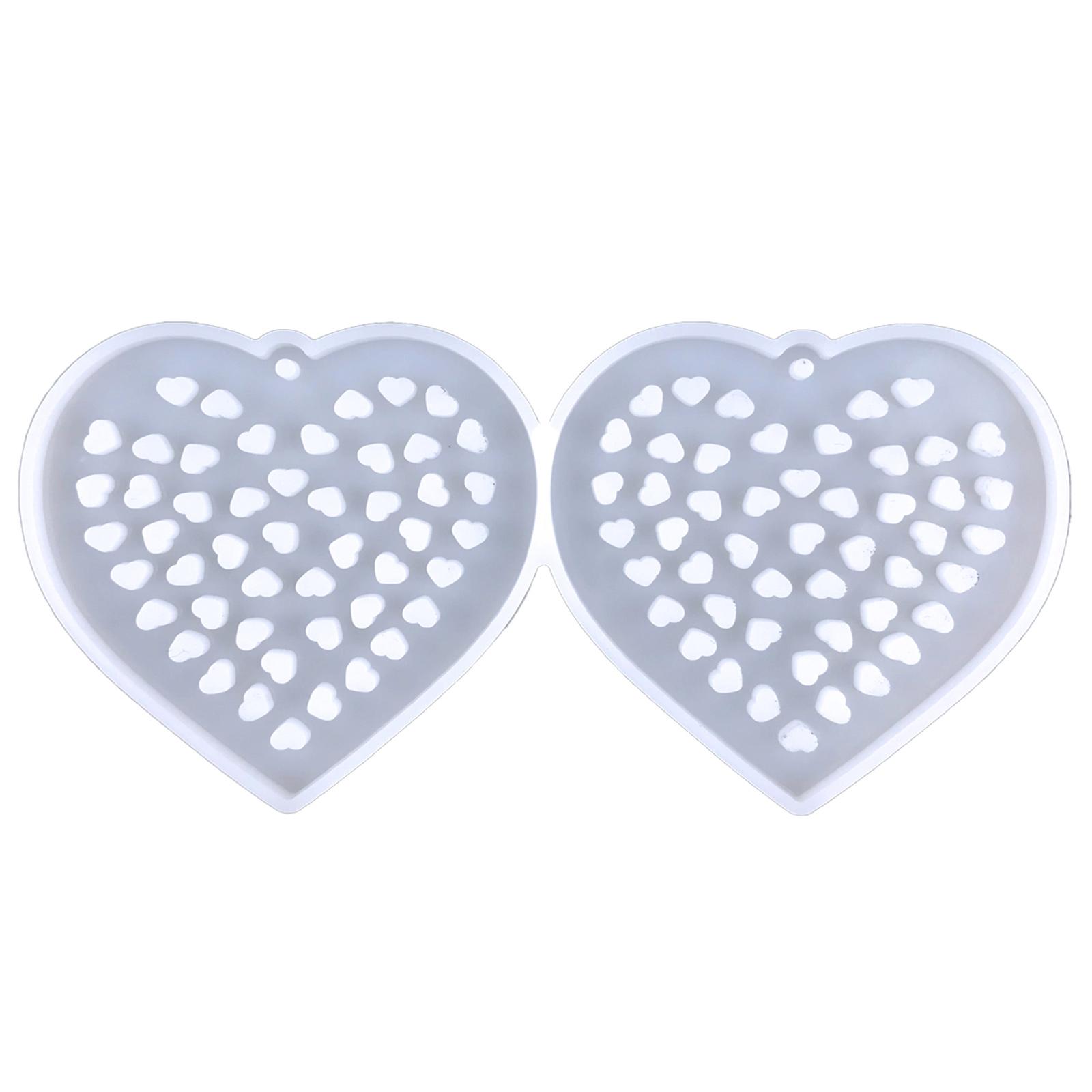 

Унікальні форми для сережок. Форми для ювелірних виробів зі смоли, силіконова форма для сережок з отвором для підвішування для ювелірних виробів із смоли своїми руками, кулона для ключів 22