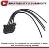 Left Tail Light Socket Wiring for Volkswagen Tiguan 5N Halogen Lamp Vehicles 2008-2012 No.5ND945257 Lamp Bulb Pigtail Connector Harness W/Pre-Wired