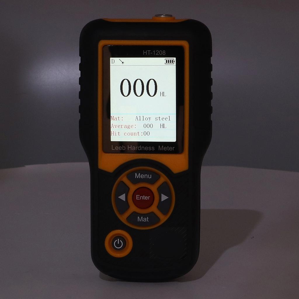 HT-1208 Digital Hardness Tester ABS High Accuracy Hardness Meter Durometer Scale with TFT Color Screen