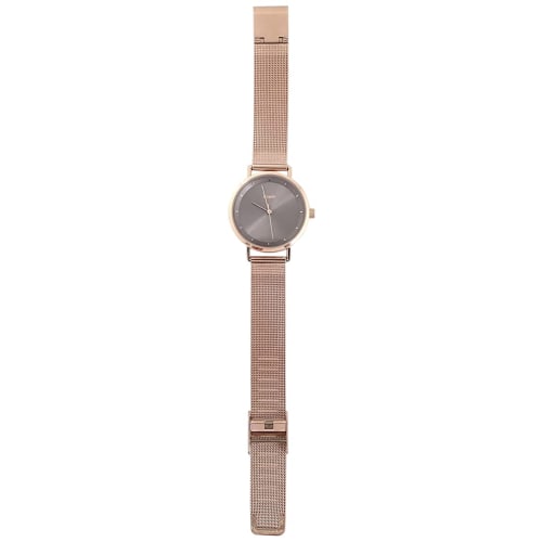 

Jouete Women s Pink Gold Watch with Mesh Strap (089085-089086) - Free Shipping