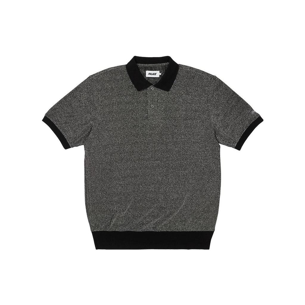 Palace Lurex Polo Silver Men Tops P23ES105