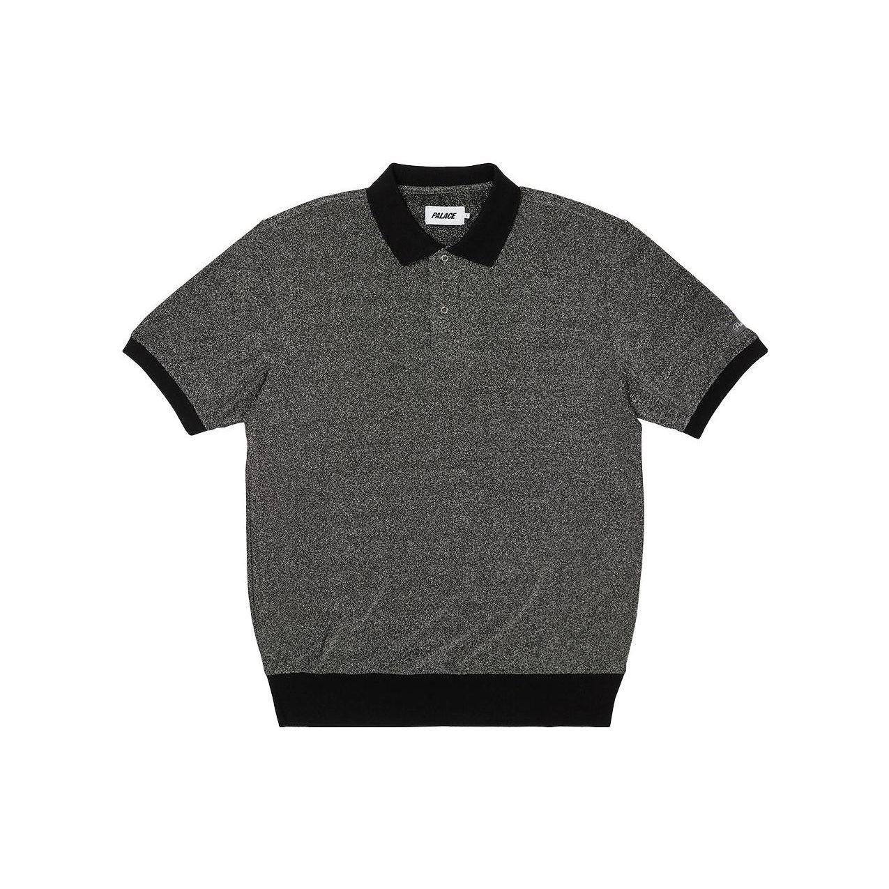 

Palace Lurex Polo Silver Men Tops P23ES105 M