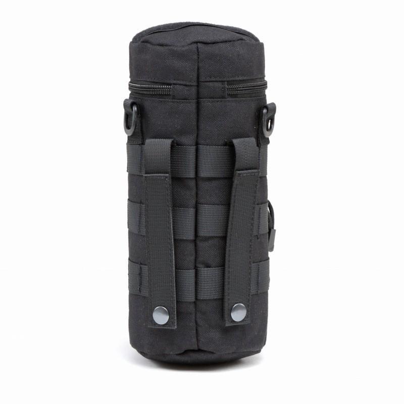 Venkovní 1000D Taška na láhev s vodou Kamuflážní Ramenní Crossbody Molle Příslušenství Závěs na opasek Vojenský Fanoušek Kryt na termohrnek