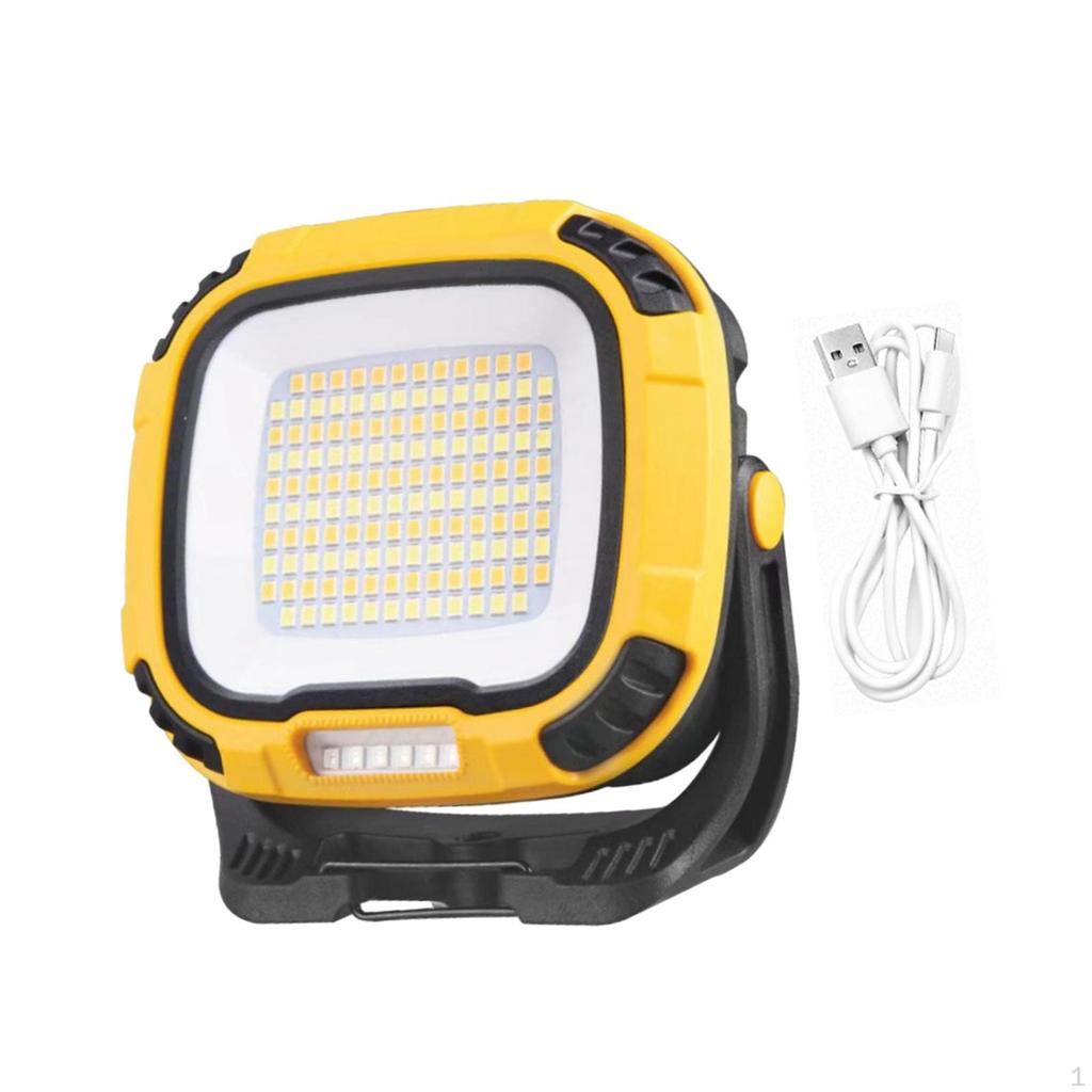 COB Flashlight Rechargeable Torch for Camping Lighting Backpacking Hiking